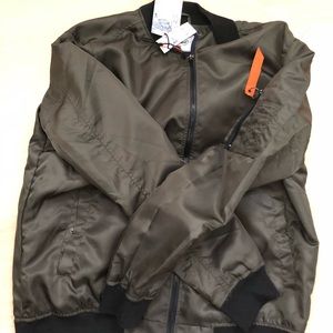 NWT Mens Swiss Cross Olive Green Jacket